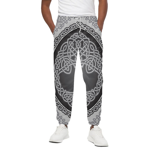 Celtic Knot Tree Of Life Print Cotton Pants