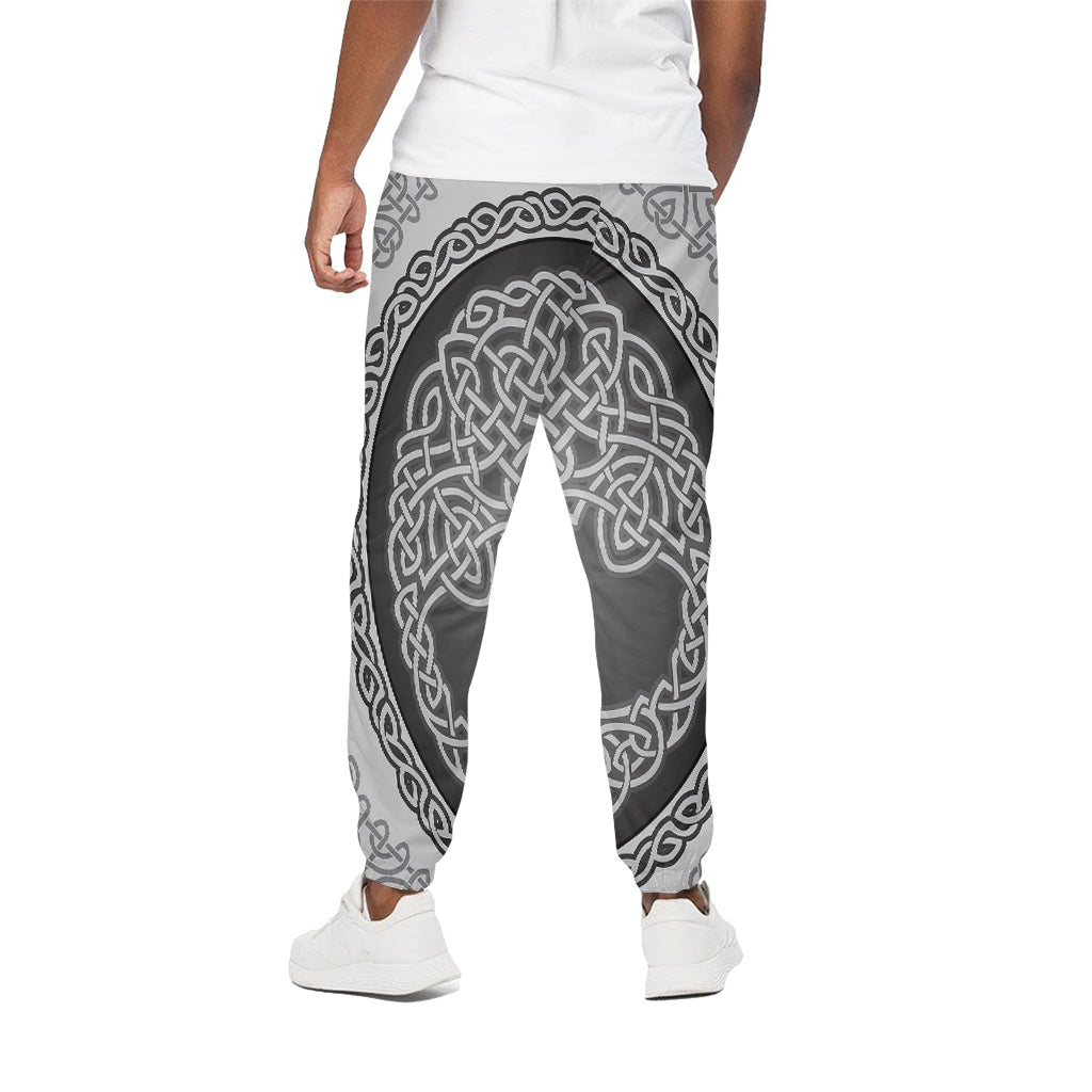 Celtic Knot Tree Of Life Print Cotton Pants