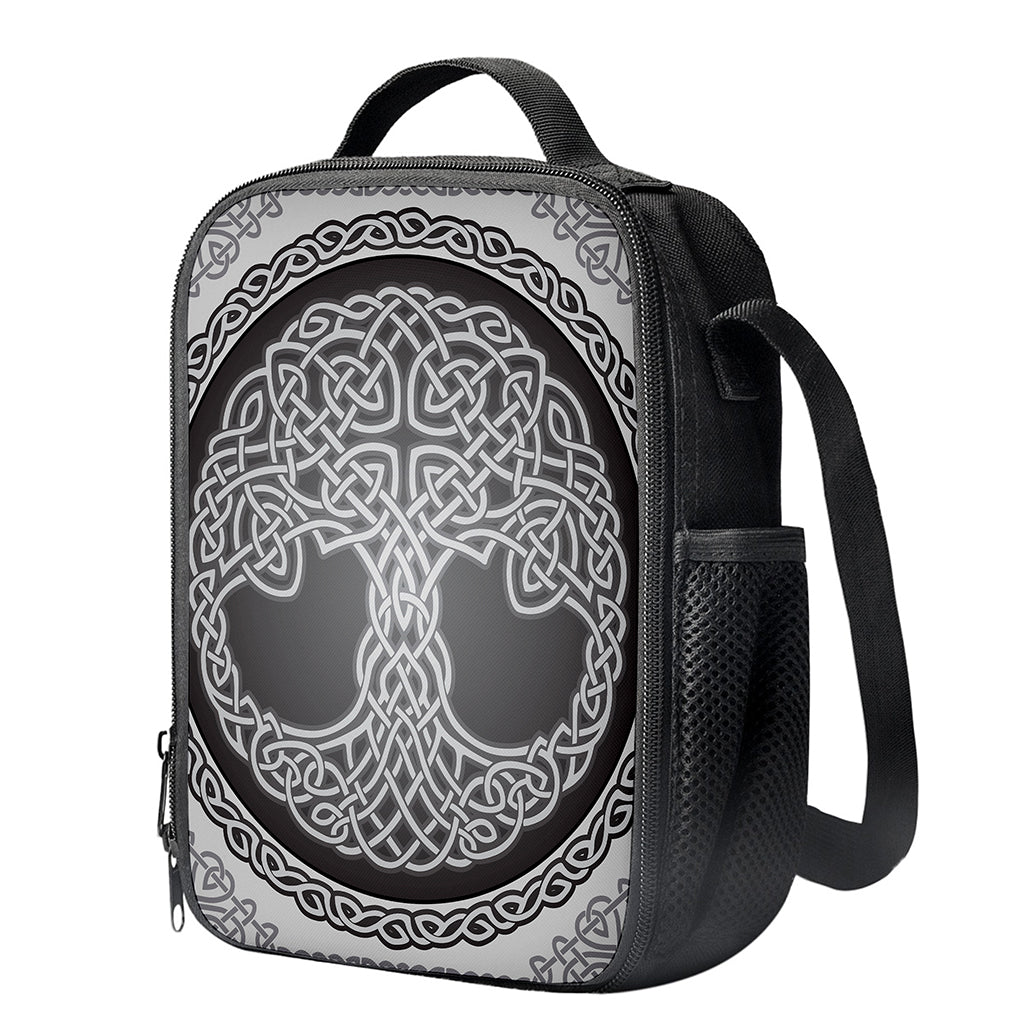 Celtic Knot Tree Of Life Print Crossbody Lunch Bag