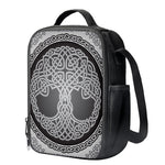 Celtic Knot Tree Of Life Print Crossbody Lunch Bag
