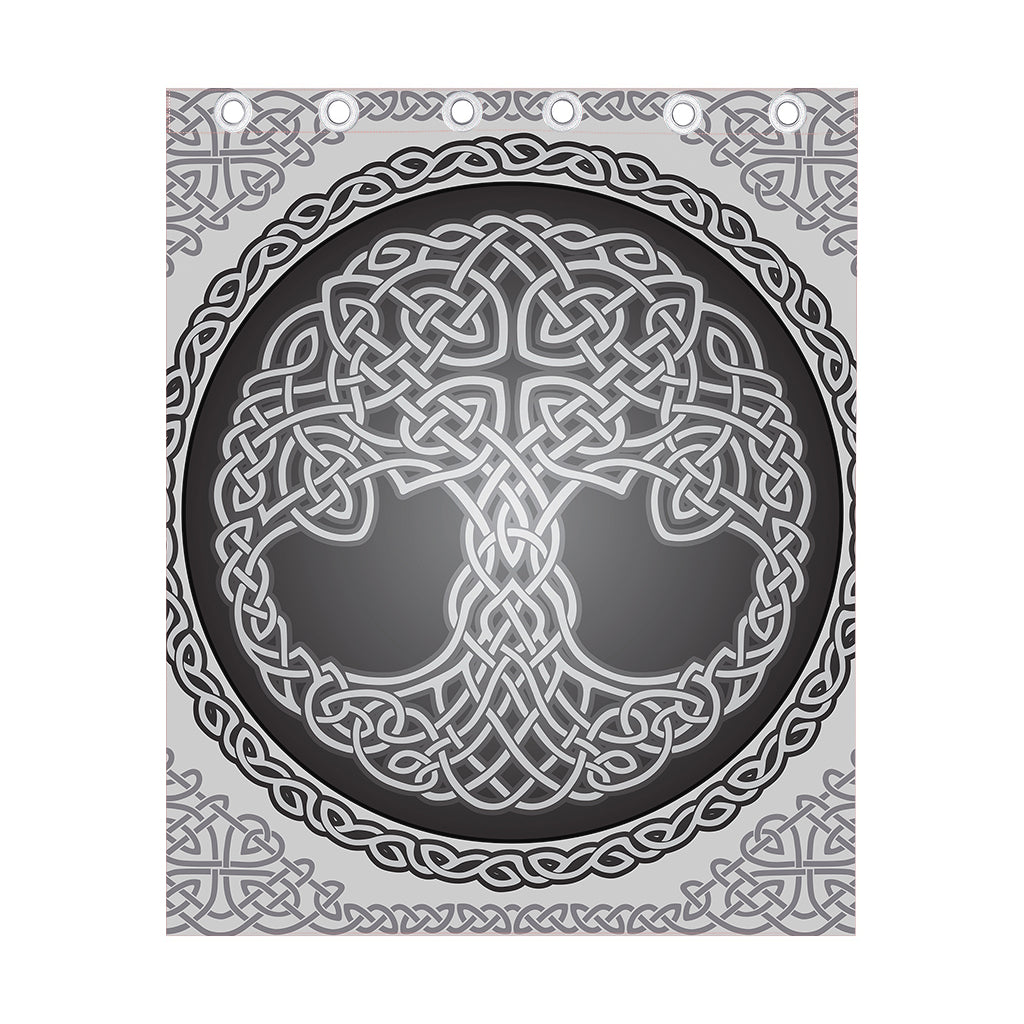 Celtic Knot Tree Of Life Print Curtain