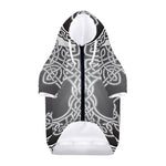 Celtic Knot Tree Of Life Print Dog Zip Up Hoodie