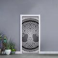 Celtic Knot Tree Of Life Print Door Sticker