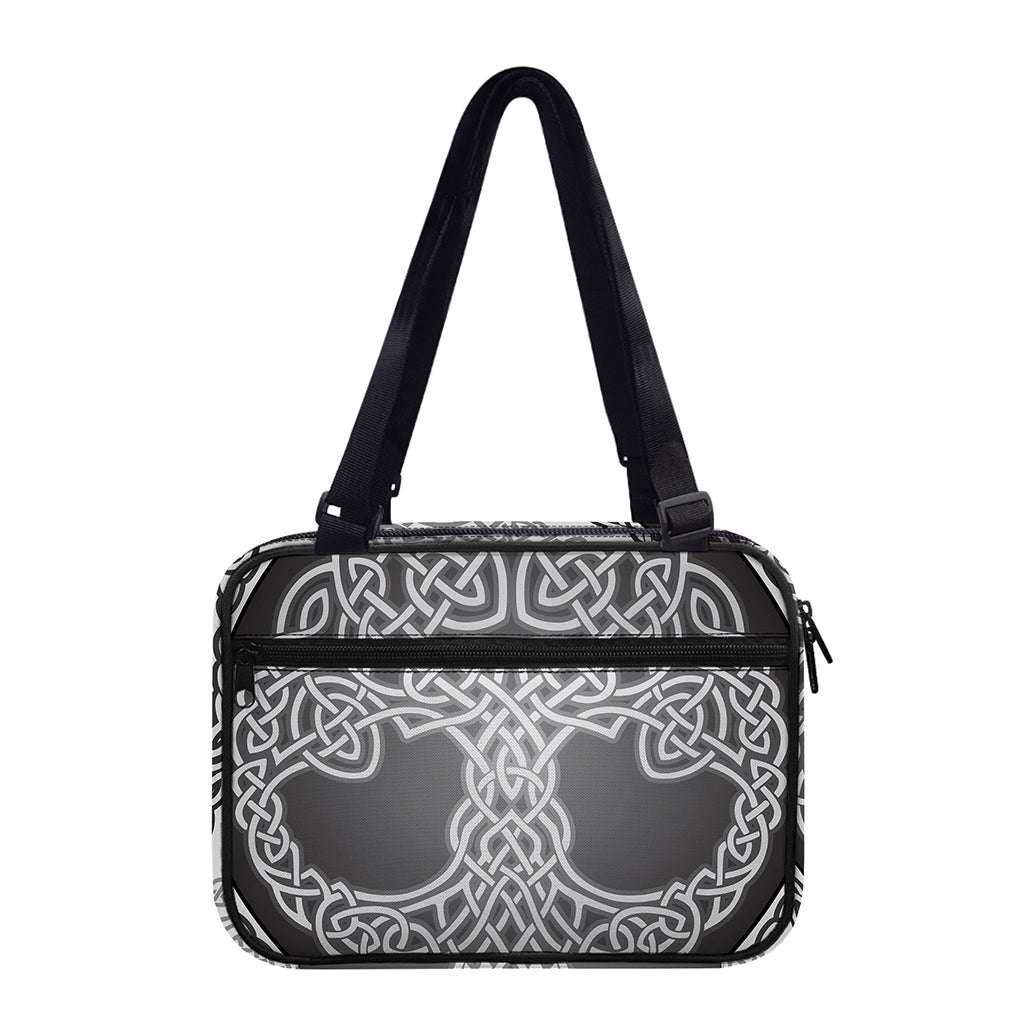 Celtic Knot Tree Of Life Print Double Strap Bible Bag