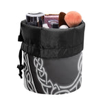 Celtic Knot Tree Of Life Print Drawstring Makeup Bag