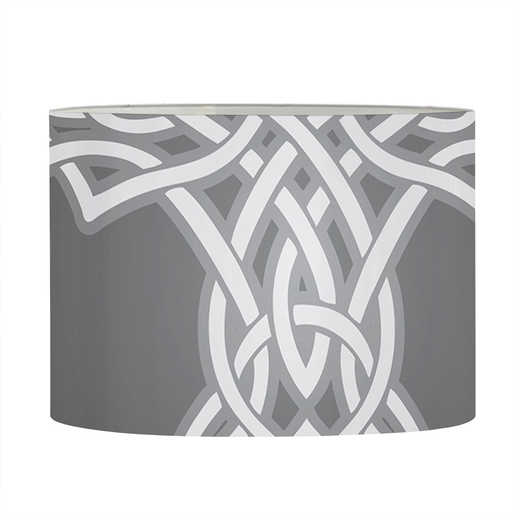 Celtic Knot Tree Of Life Print Drum Lamp Shade