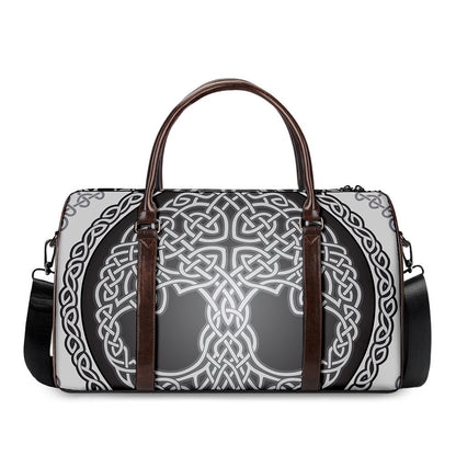 Celtic Knot Tree Of Life Print Duffle Bag