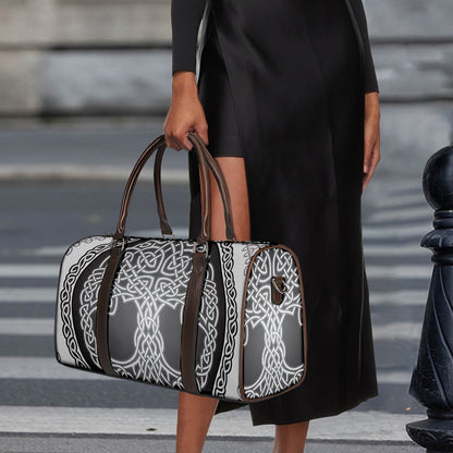 Celtic Knot Tree Of Life Print Duffle Bag