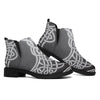 Celtic Knot Tree Of Life Print Flat Ankle Boots