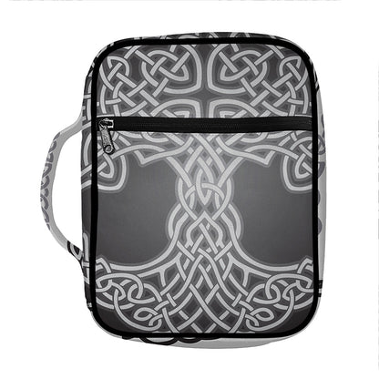 Celtic Knot Tree Of Life Print Front Pocket Bible Bag