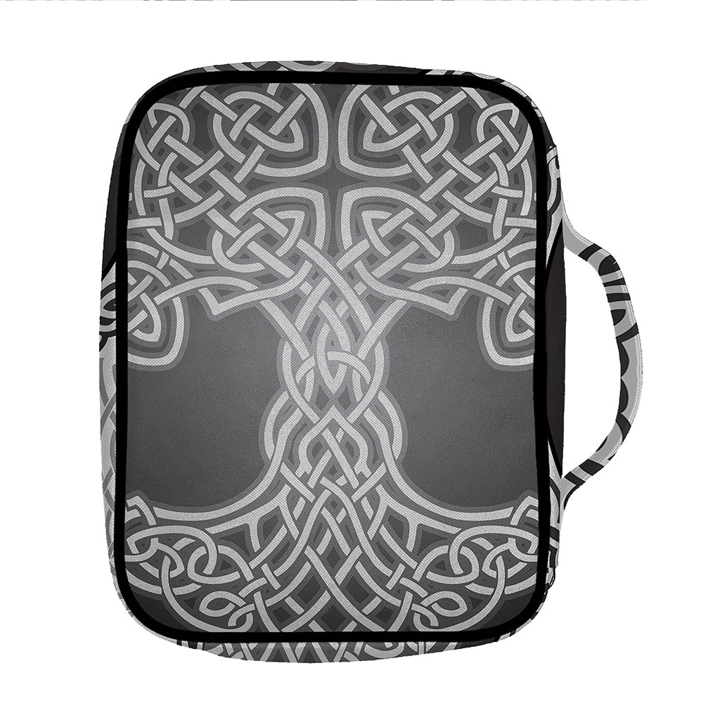 Celtic Knot Tree Of Life Print Front Pocket Bible Bag