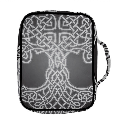 Celtic Knot Tree Of Life Print Front Pocket Bible Bag