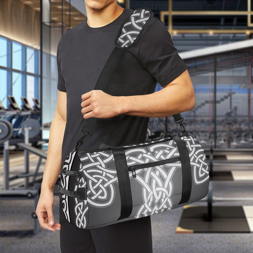 Celtic Knot Tree Of Life Print Gym Bag