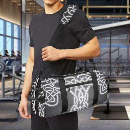 Celtic Knot Tree Of Life Print Gym Bag