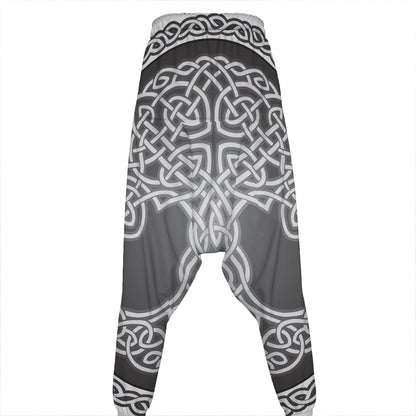 Celtic Knot Tree Of Life Print Hammer Pants