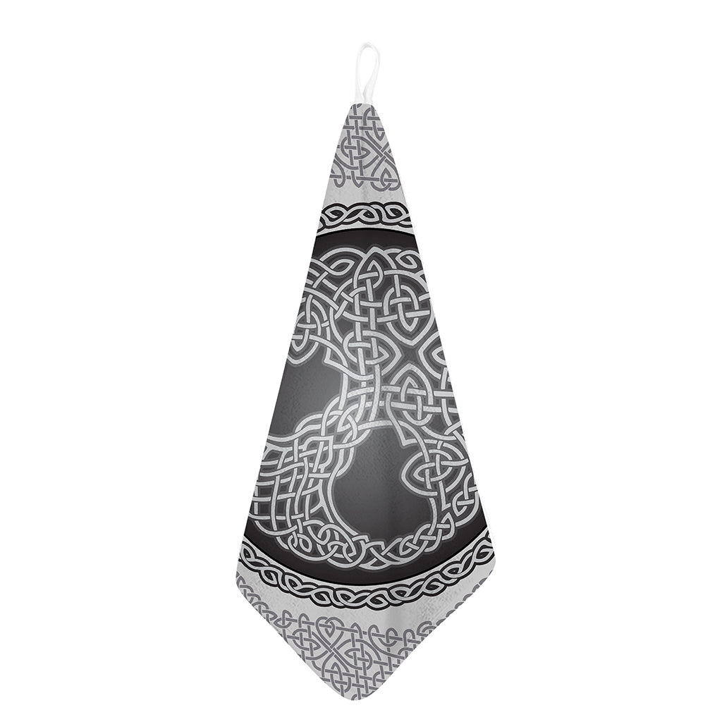 Celtic Knot Tree Of Life Print Hand Towel