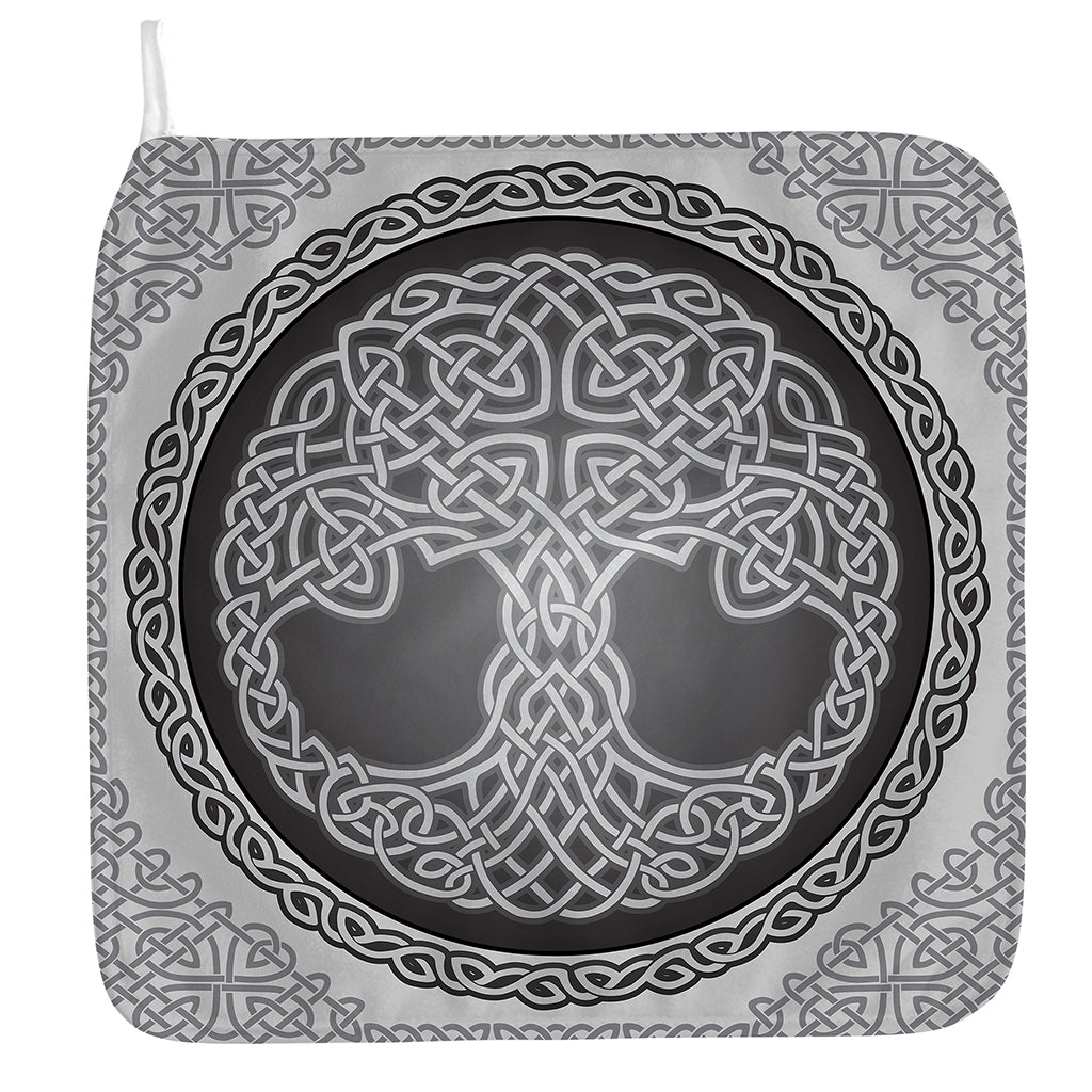 Celtic Knot Tree Of Life Print Hand Towel