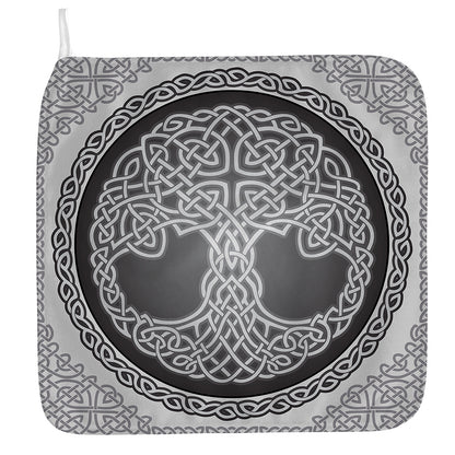 Celtic Knot Tree Of Life Print Hand Towel