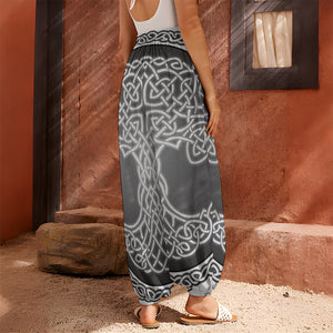 Celtic Knot Tree Of Life Print Harem Pants