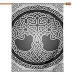 Celtic Knot Tree Of Life Print House Flag