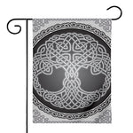 Celtic Knot Tree Of Life Print House Flag