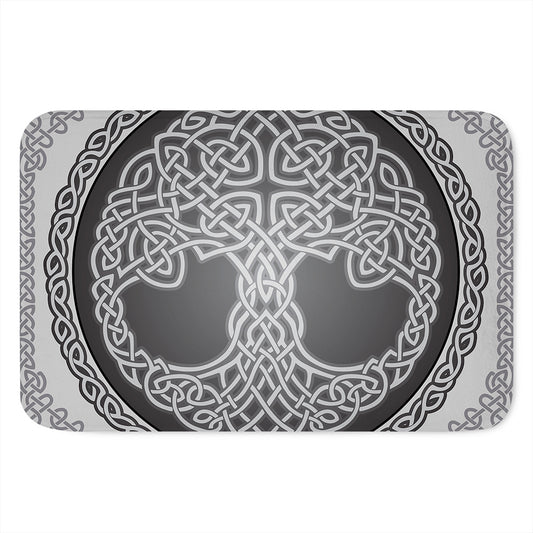 Celtic Knot Tree Of Life Print Indoor Door Mat