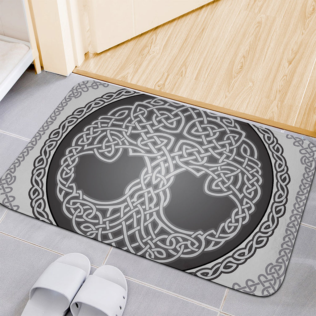 Celtic Knot Tree Of Life Print Indoor Door Mat
