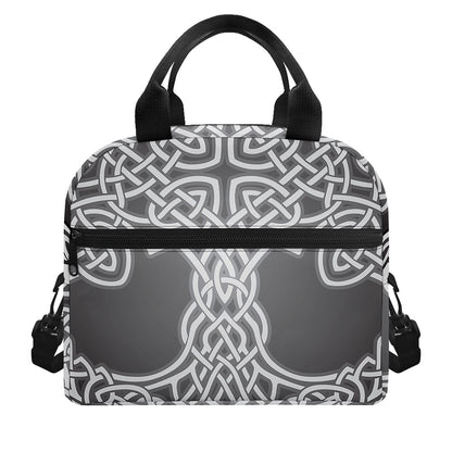 Celtic Knot Tree Of Life Print Insulated Lunch Bag