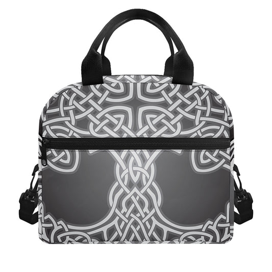 Celtic Knot Tree Of Life Print Insulated Lunch Bag