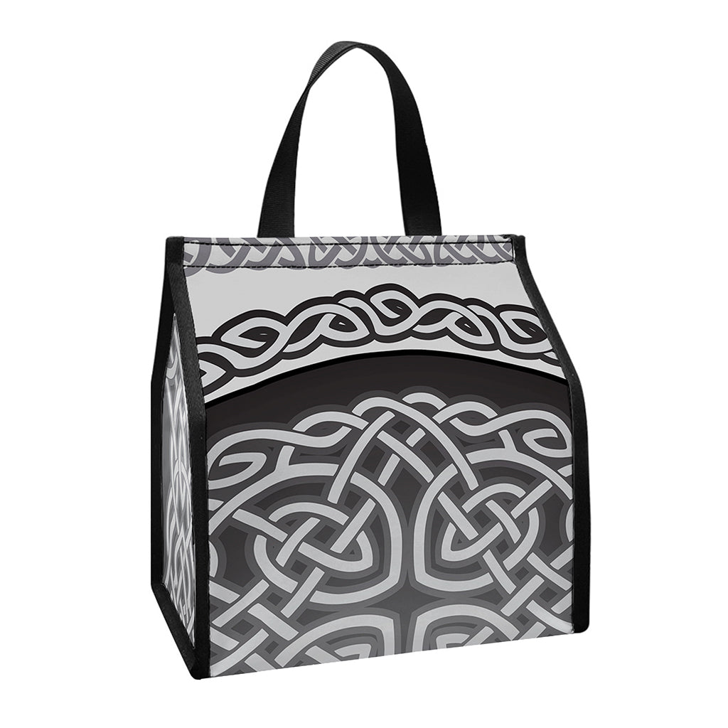Celtic Knot Tree Of Life Print Insulated Lunch Tote