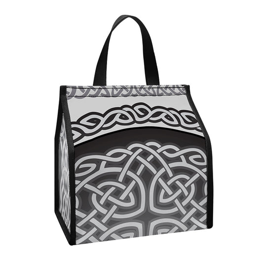 Celtic Knot Tree Of Life Print Insulated Lunch Tote
