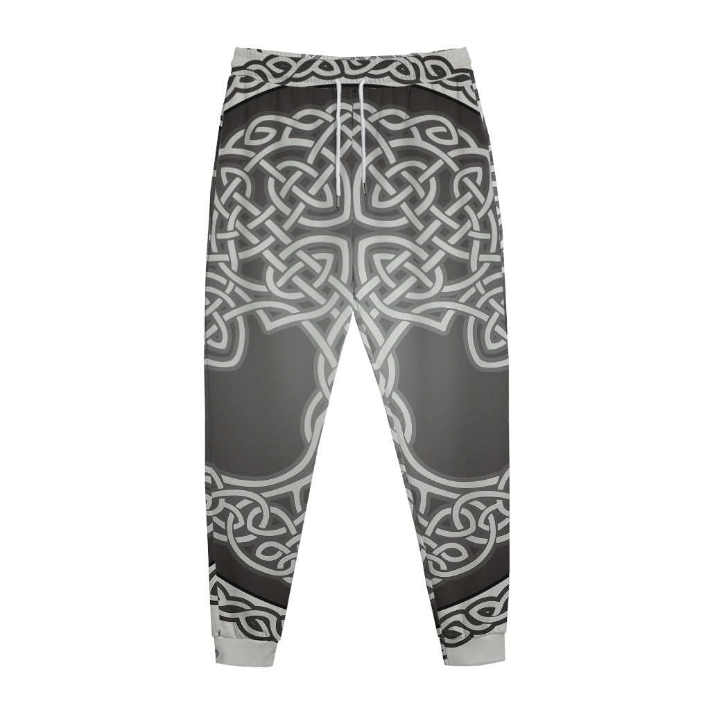 Celtic Knot Tree Of Life Print Jogger Pants
