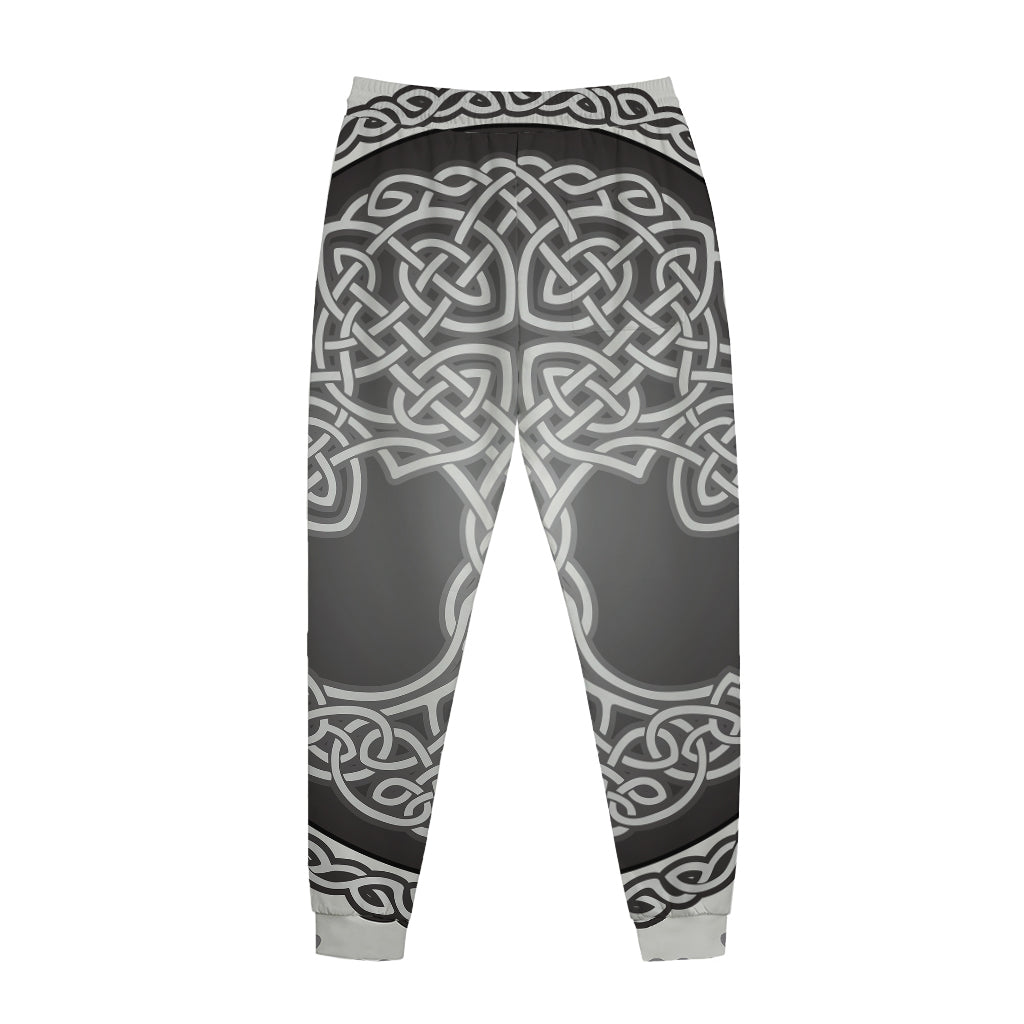 Celtic Knot Tree Of Life Print Jogger Pants