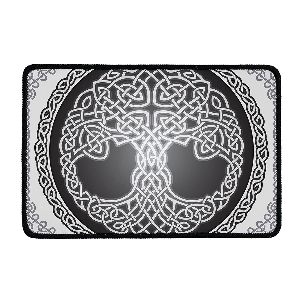 Celtic Knot Tree Of Life Print Kitchen Mat