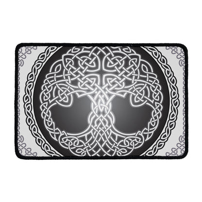 Celtic Knot Tree Of Life Print Kitchen Mat