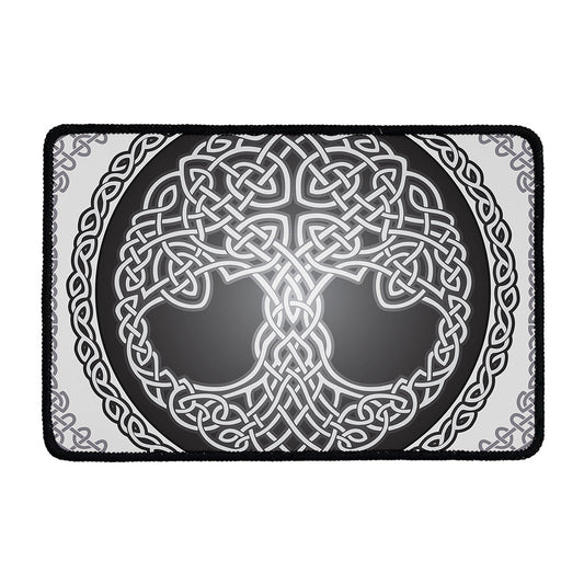 Celtic Knot Tree Of Life Print Kitchen Mat