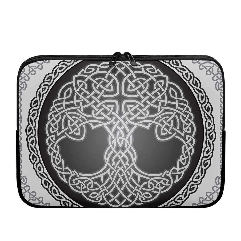 Celtic Knot Tree Of Life Print Laptop Sleeve