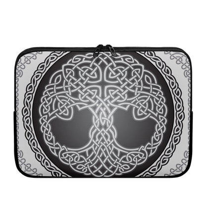 Celtic Knot Tree Of Life Print Laptop Sleeve