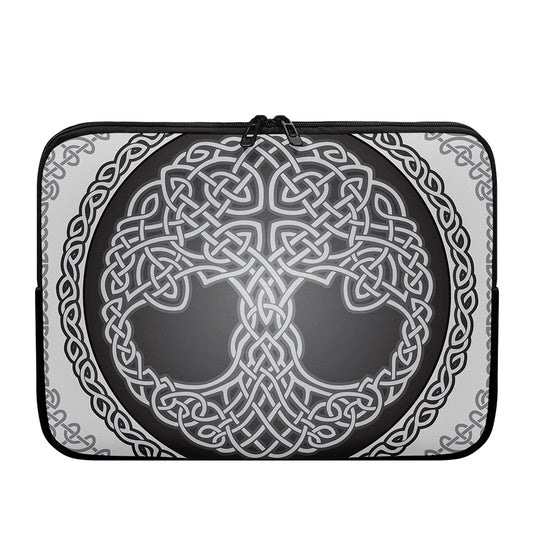 Celtic Knot Tree Of Life Print Laptop Sleeve