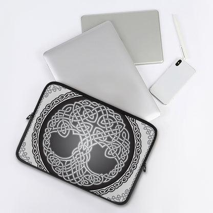 Celtic Knot Tree Of Life Print Laptop Sleeve