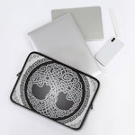 Celtic Knot Tree Of Life Print Laptop Sleeve