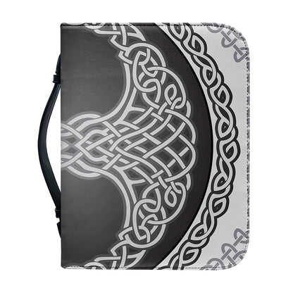 Celtic Knot Tree Of Life Print Leather Bible Cover