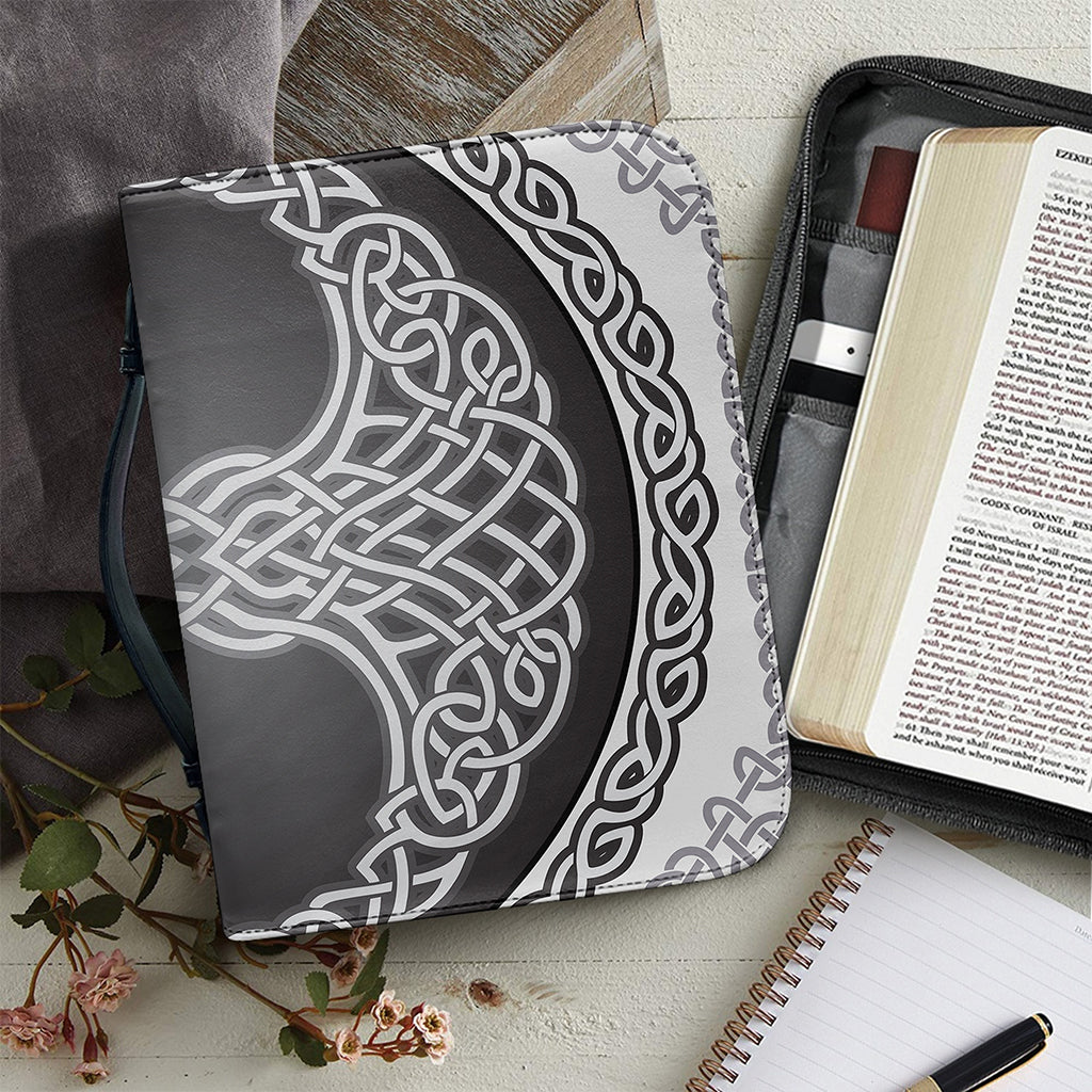 Celtic Knot Tree Of Life Print Leather Bible Cover