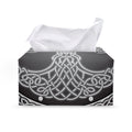 Celtic Knot Tree Of Life Print Leather Tissue Box Cover