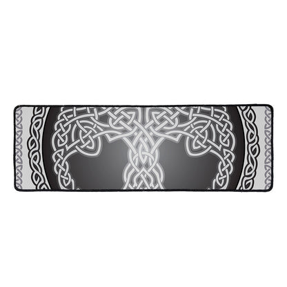 Celtic Knot Tree Of Life Print Long Kitchen Mat