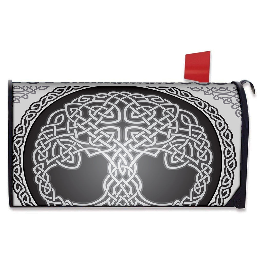 Celtic Knot Tree Of Life Print Mailbox Cover