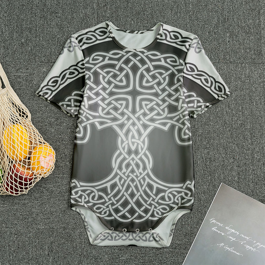 Celtic Knot Tree Of Life Print Men's Bodysuit