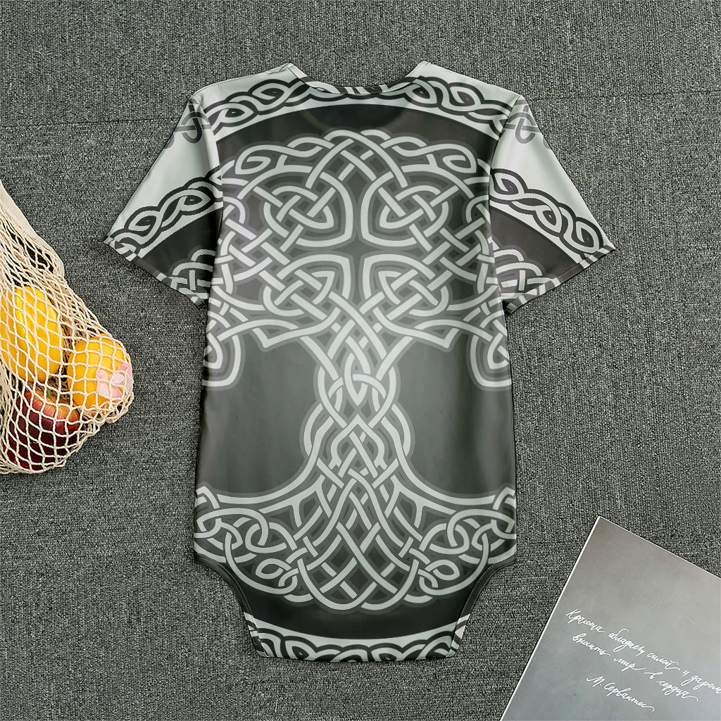 Celtic Knot Tree Of Life Print Men's Bodysuit