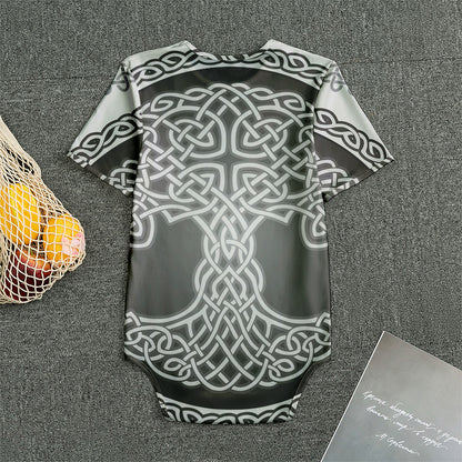 Celtic Knot Tree Of Life Print Men's Bodysuit