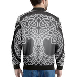 Celtic Knot Tree Of Life Print Men's Bomber Jacket